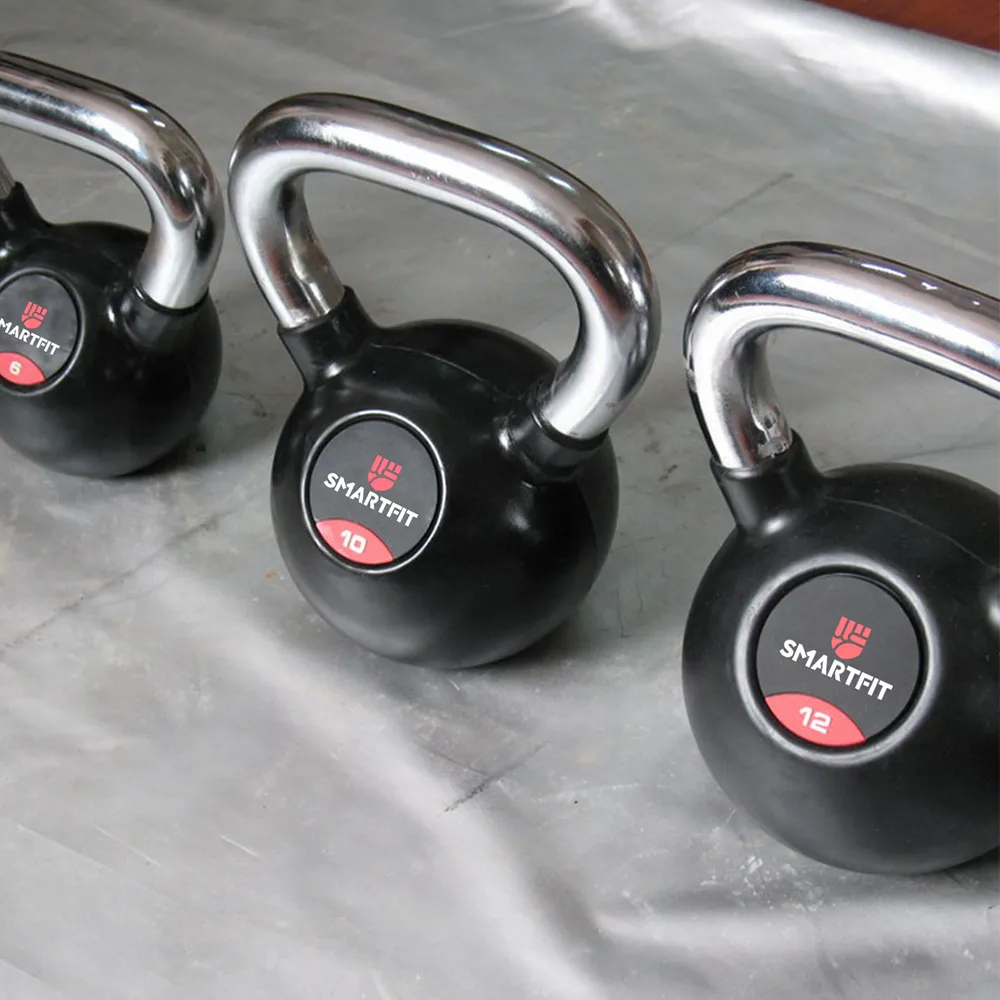 Rubber Coated Kettlebell KB005