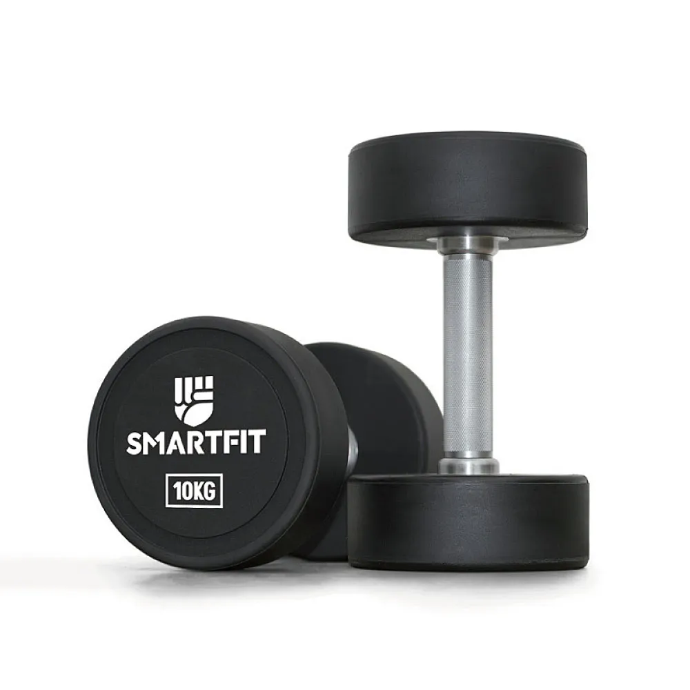 Solid Steel PU Dumbbells PUD018