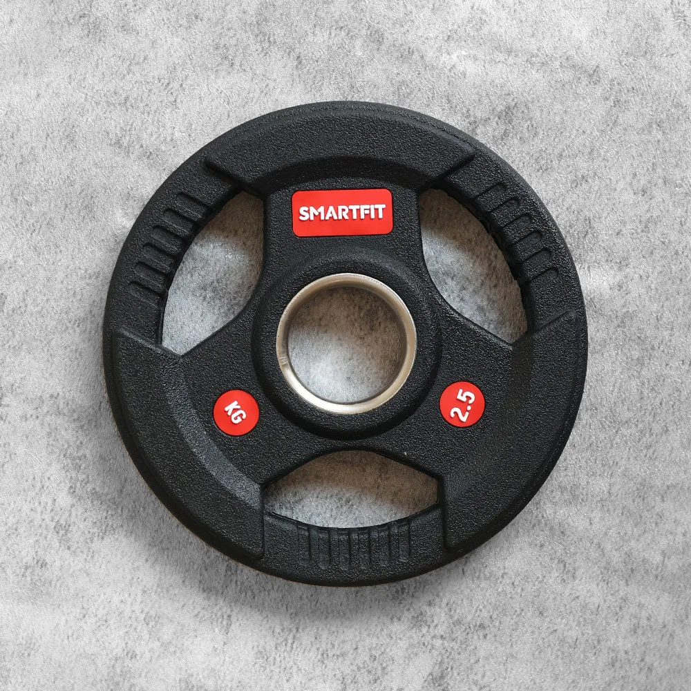 Rubber Olympic Weight Plates (Tri-Grip) RCP1013
