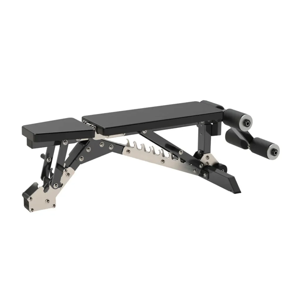 Adjustable Weight Bench With Leg Roller Attachment WB136