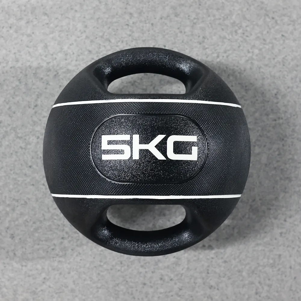 Rubber Med Ball With Handles SF8220