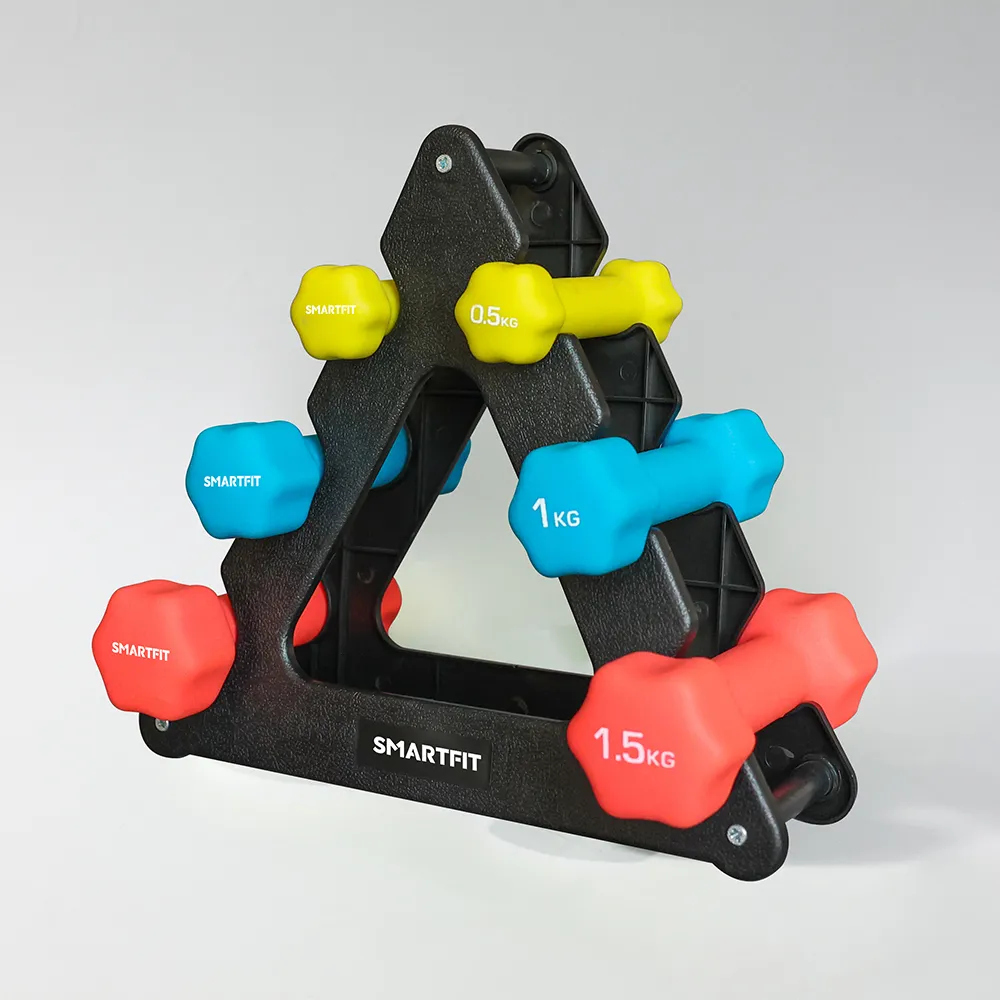 Vinyl and Neoprene Dumbbell Set DBN014
