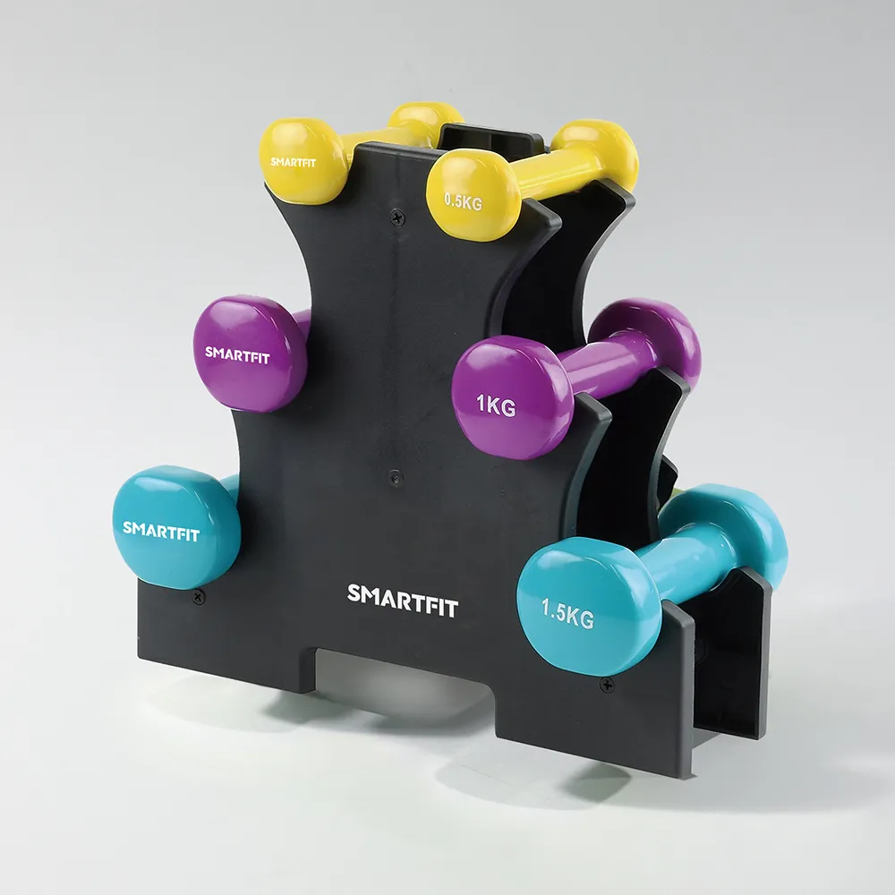 Vinyl and Neoprene Dumbbell Set DBN015