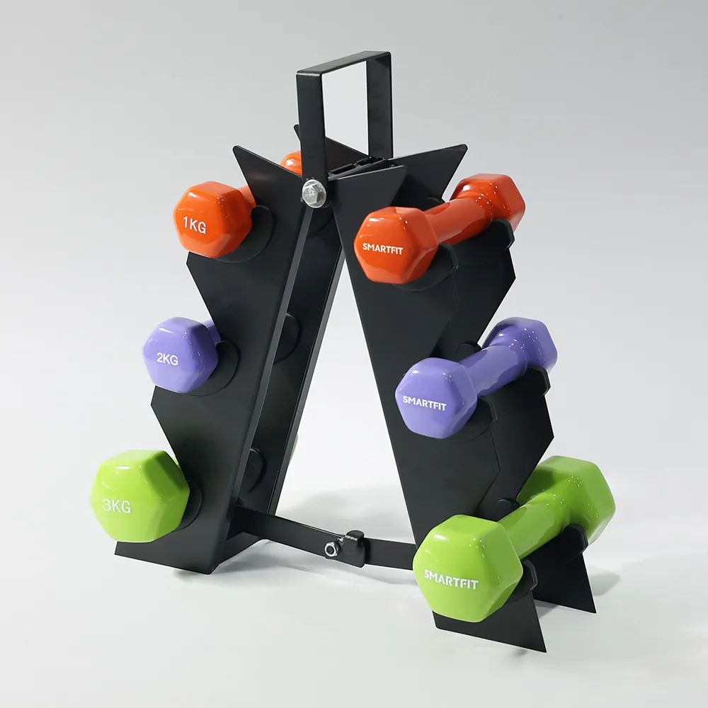 Vinyl and Neoprene Dumbbell Set DBN022